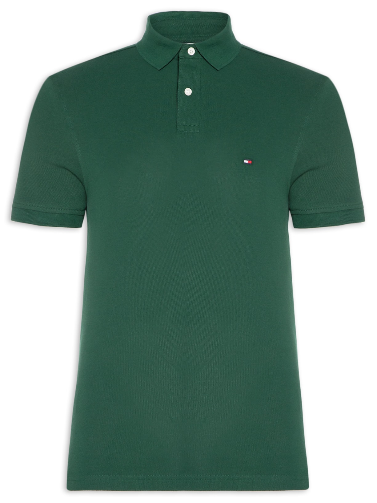 Polo Masculina 1985 Regular Fit Algodão Orgânico - Verde