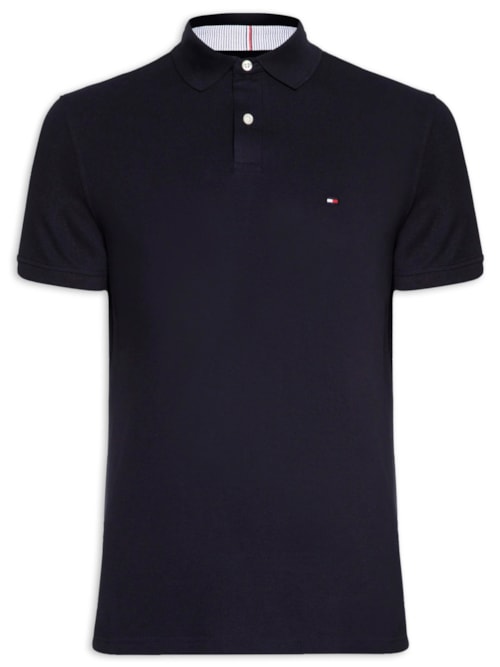 Polo Masculina 1985 Regular Fit - Azul