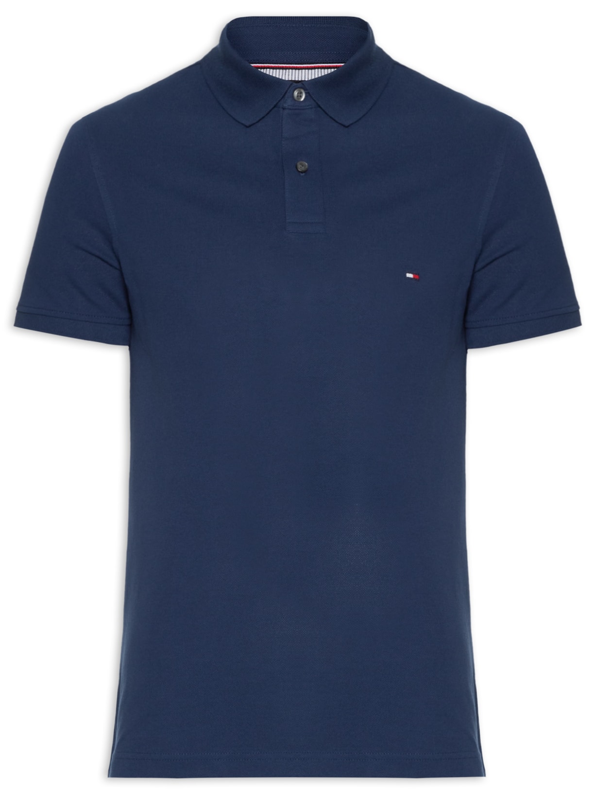 Polo Masculina 1985 Regular Fit Em Algodão - Azul