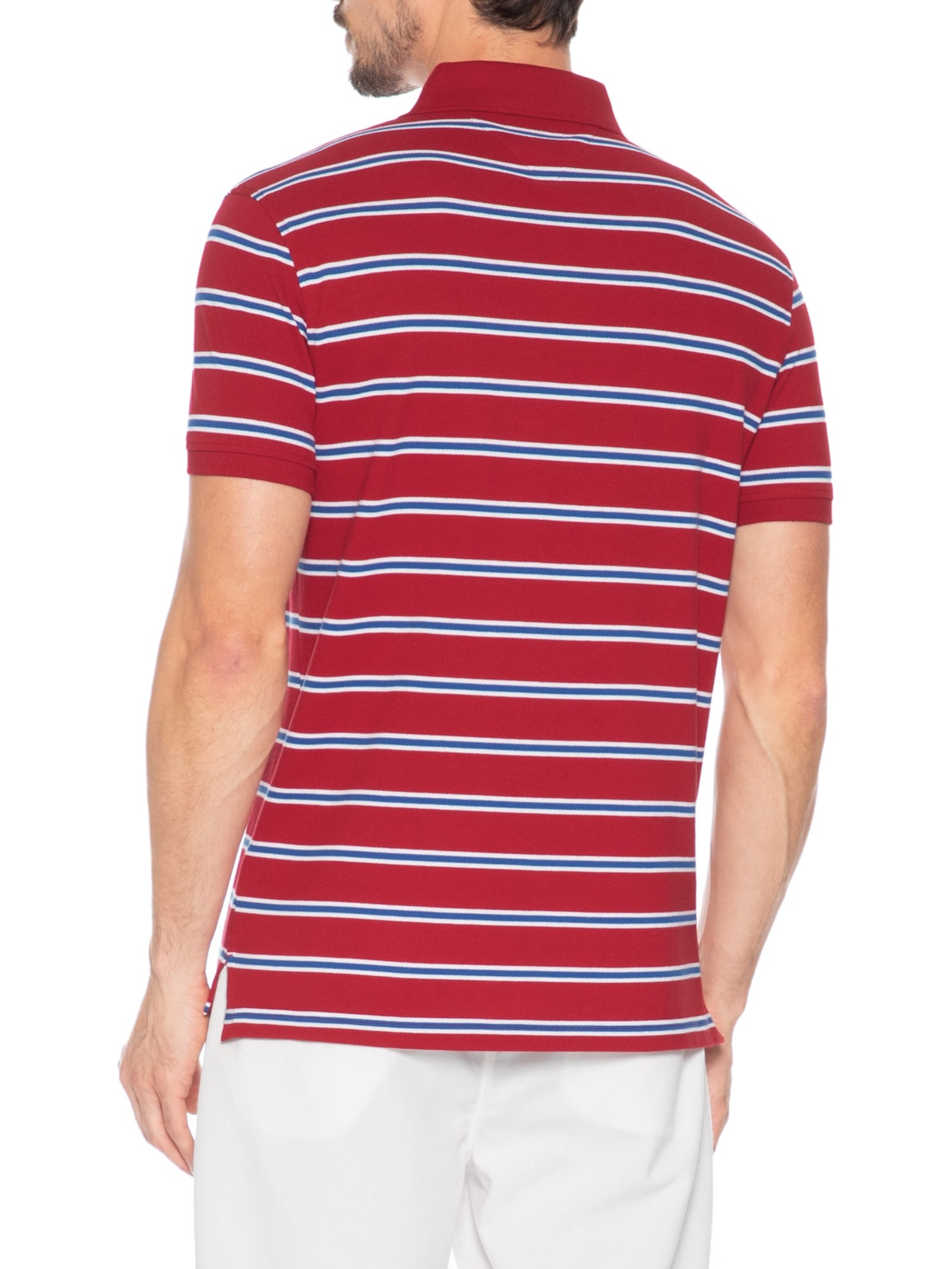 Polo Masculina 1985 Regular Fit – Vermelho Tommy Hilfiger