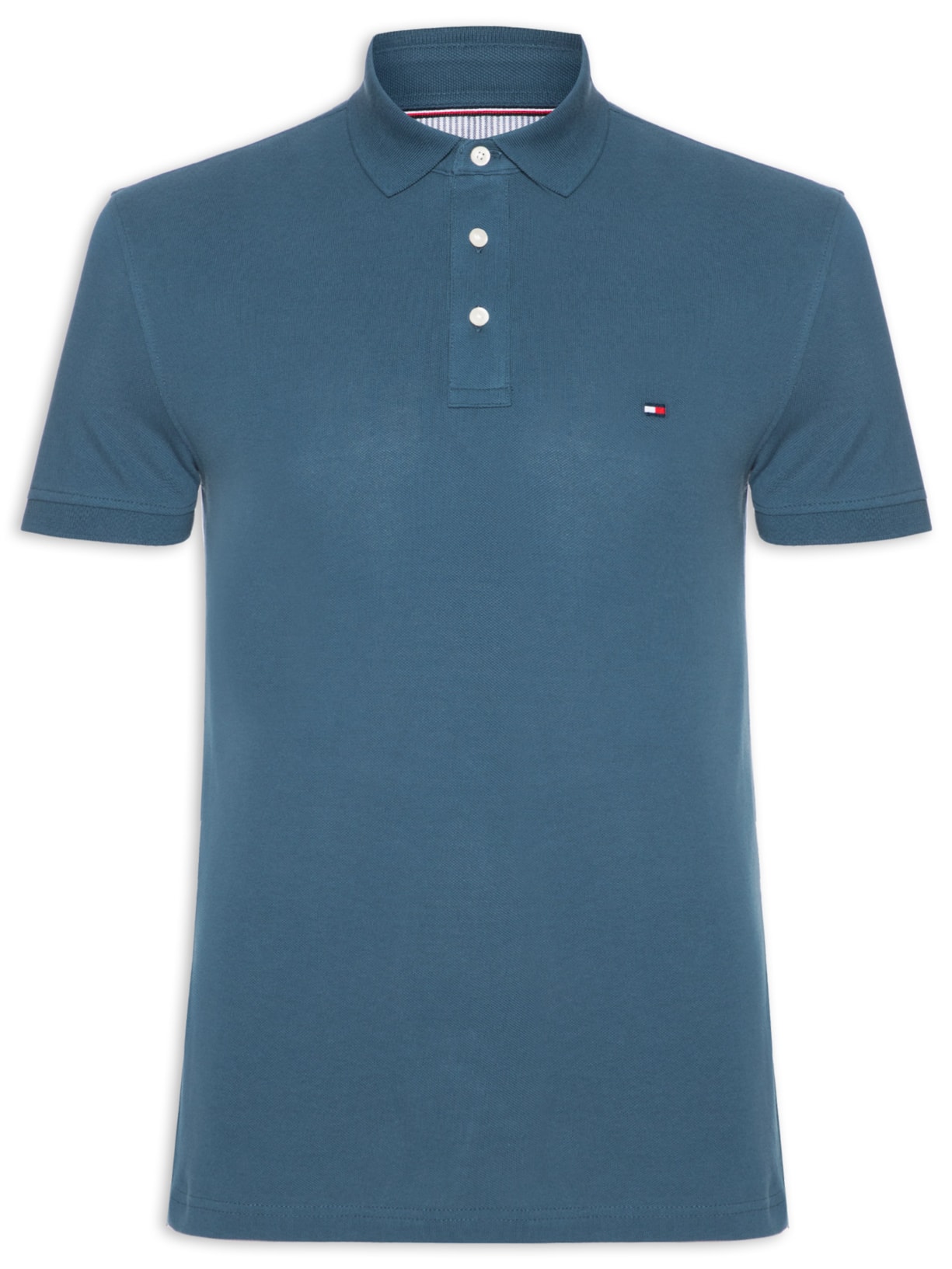 Polo Masculina 1985 Slim Fit – Azul
