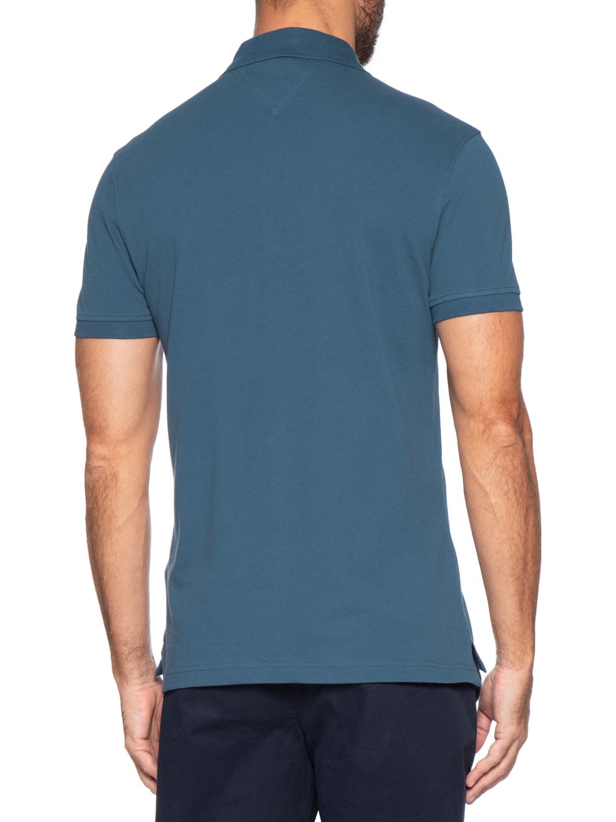 Polo Masculina 1985 Slim Fit – Azul Tommy Hilfiger