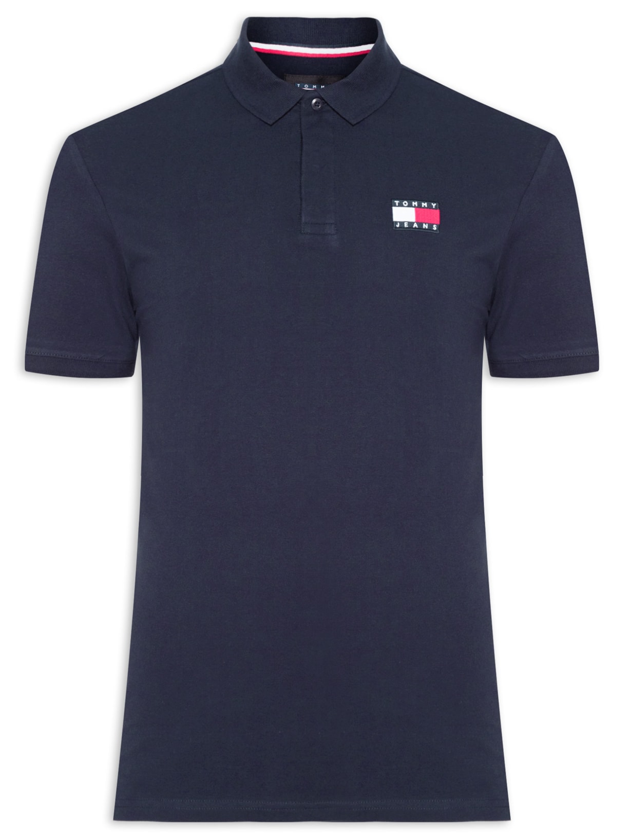Polo Masculina Ab Regular Badge - Azul