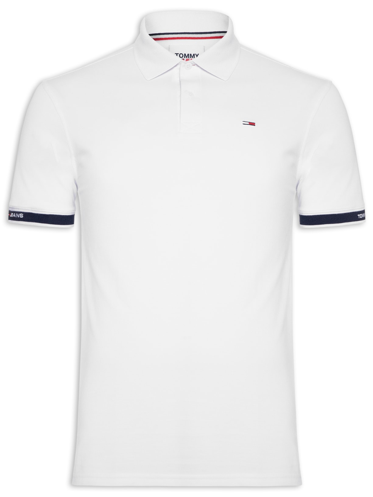 Polo Masculina Ab Tjm Classic Linear - Off White