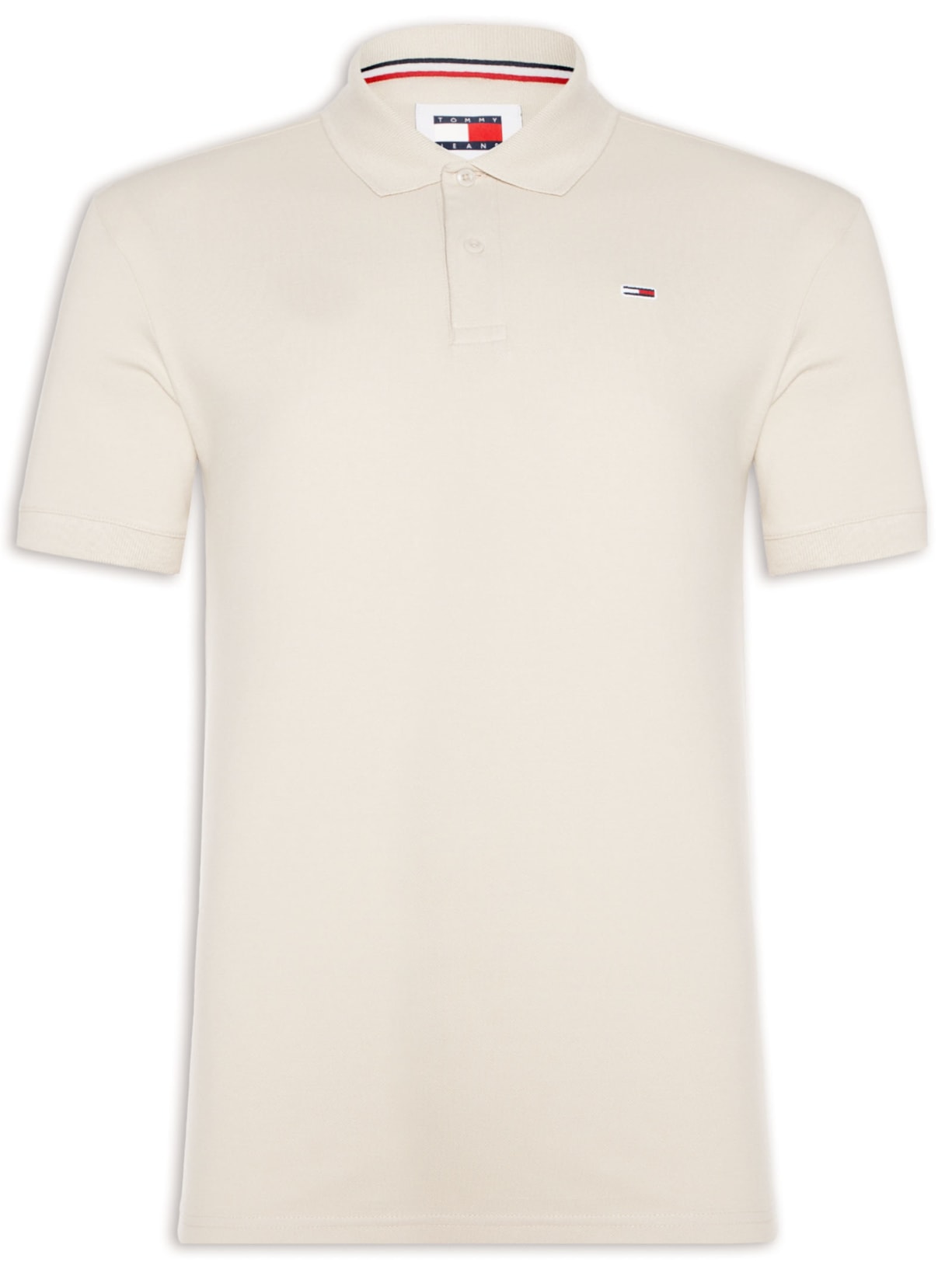 Polo Masculina AB TJM Regular Placket Polo Ext - Bege