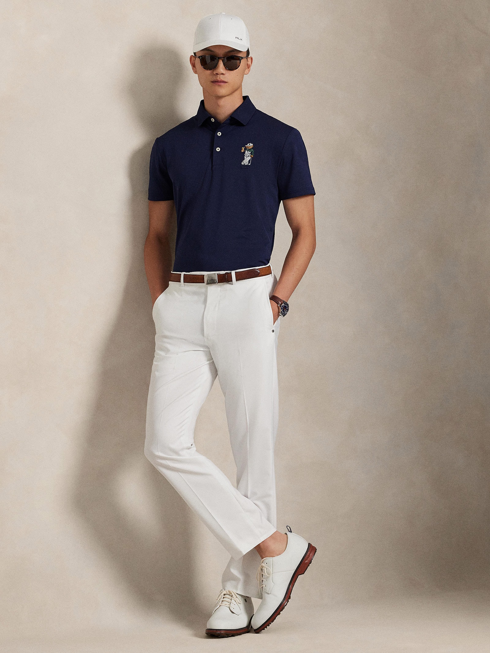 Polo Masculina Air Tech Piquet Golf - Azul - Polo Ralph Lauren