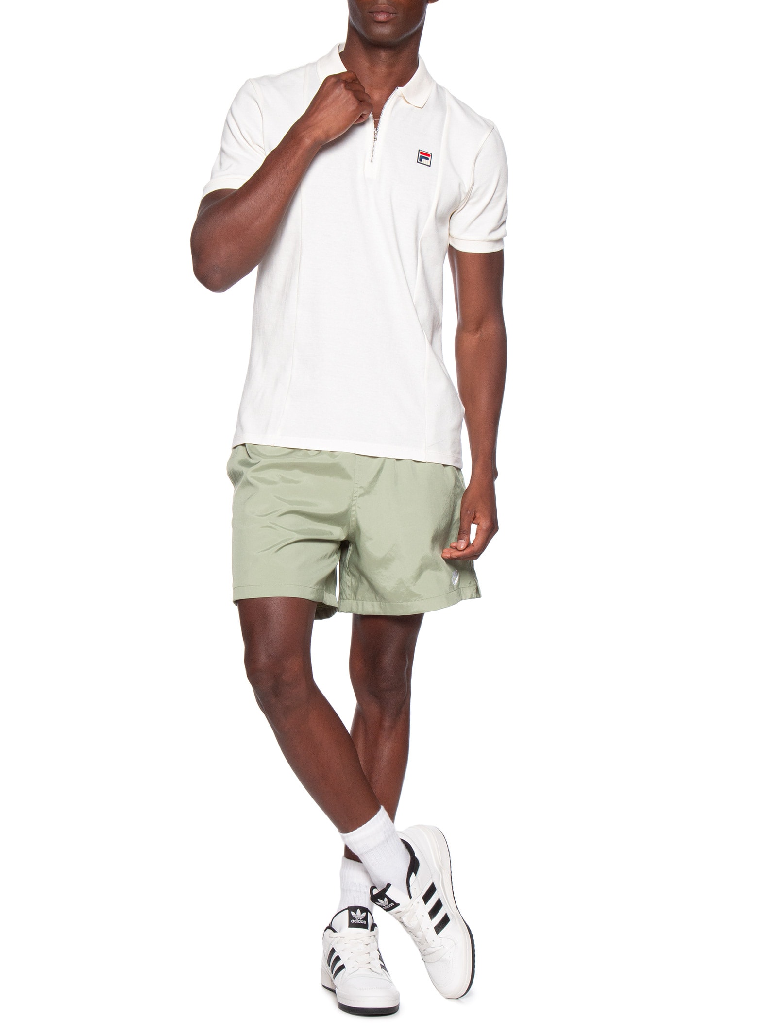 Fila - Polo Masculina Anton Gardenia - Off White