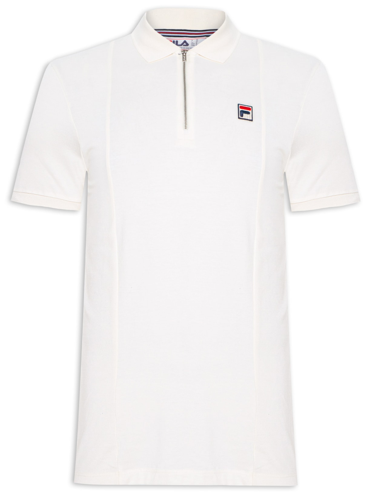 Polo Masculina Anton Gardenia - Off White