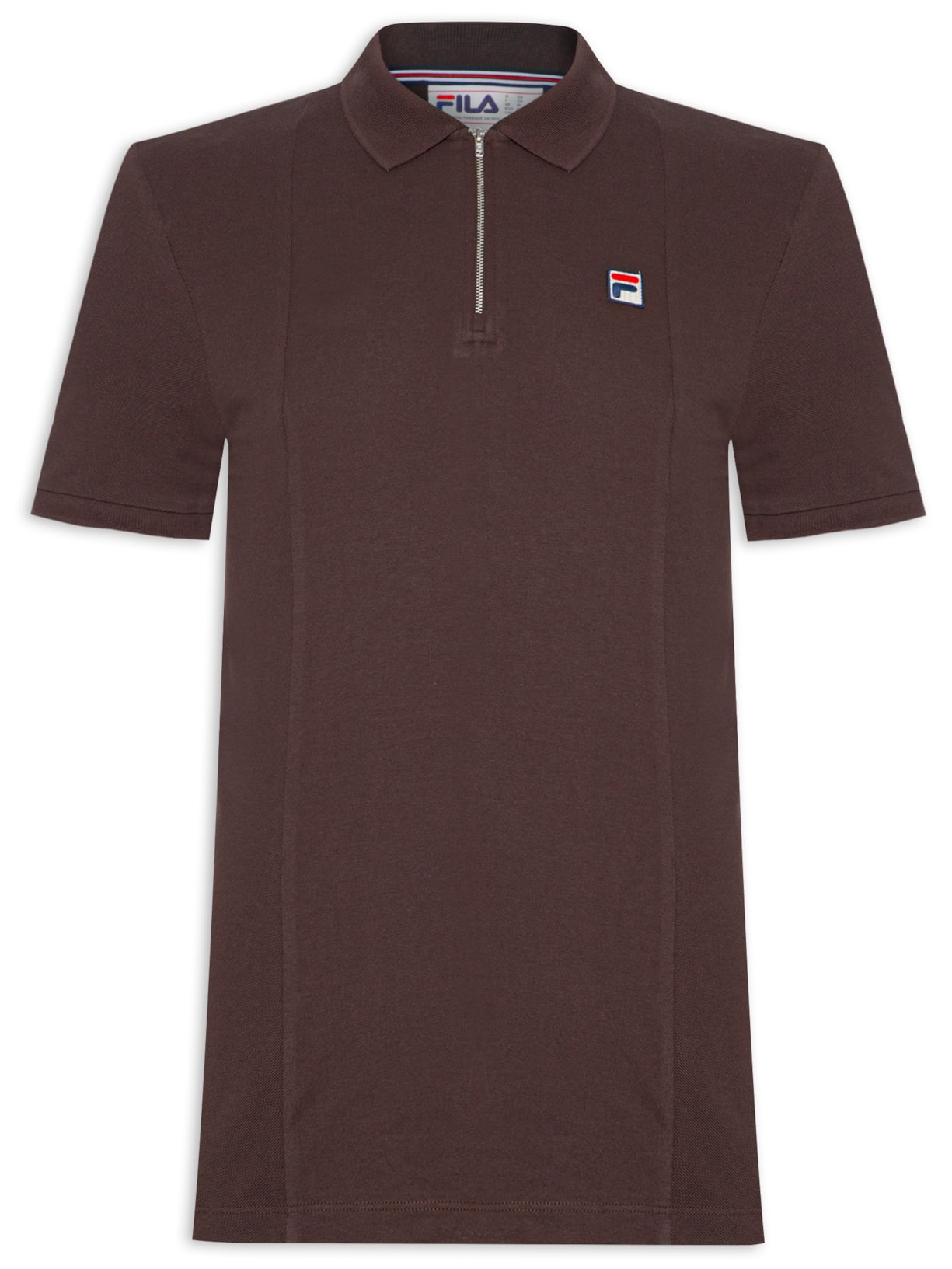 Polo Masculina Anton - Marrom