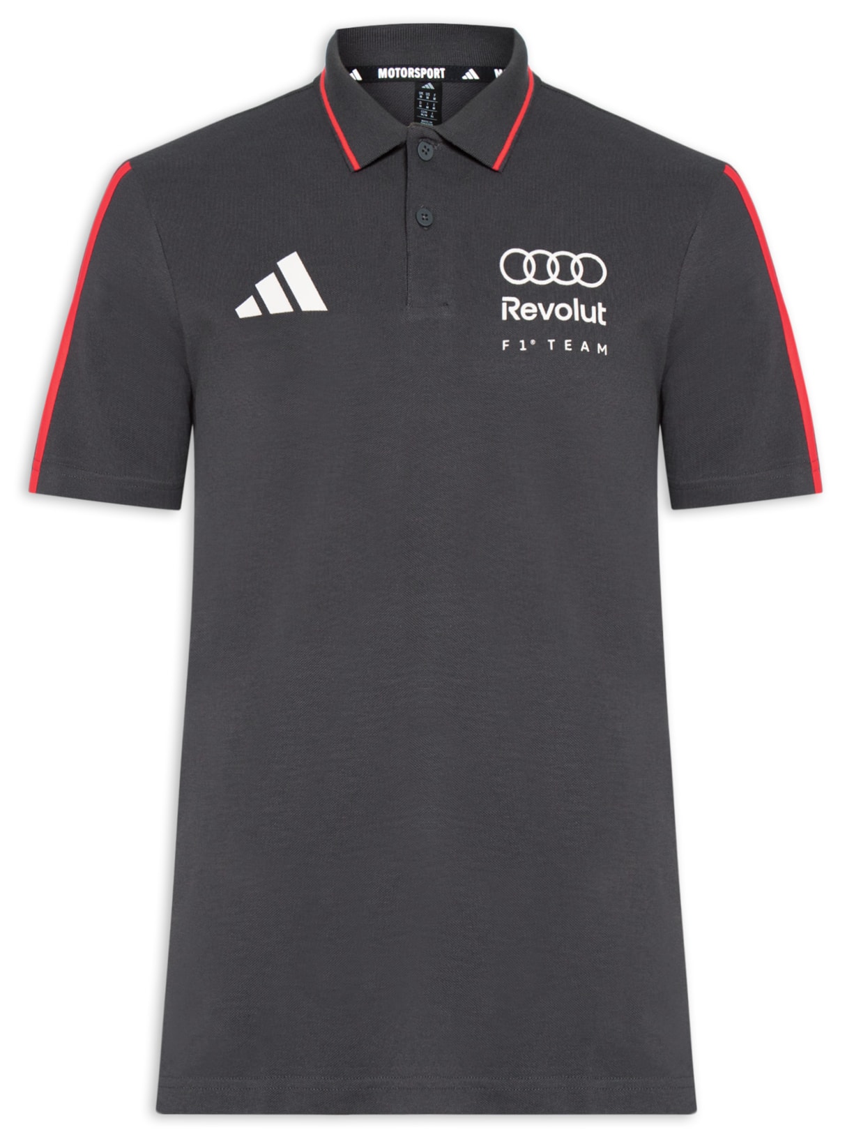Polo Masculina Audi Revolut DNA - Preto