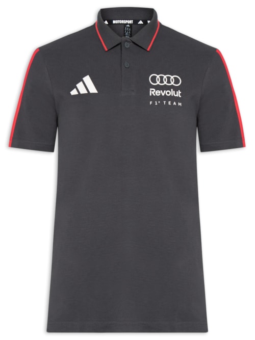 Polo Masculina Audi Revolut DNA - Preto