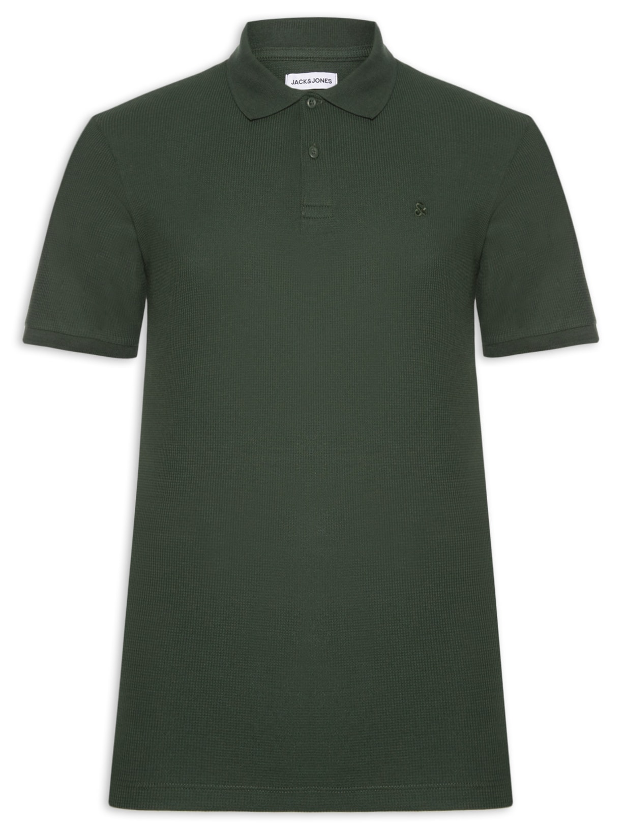 Polo Masculina Austin Com Friso - Verde