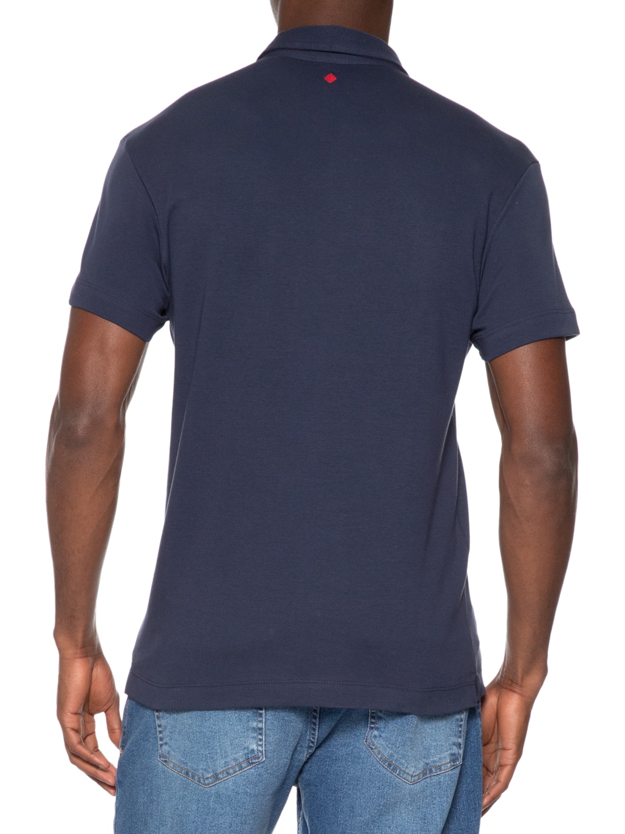 Polo Masculina Azul Forum