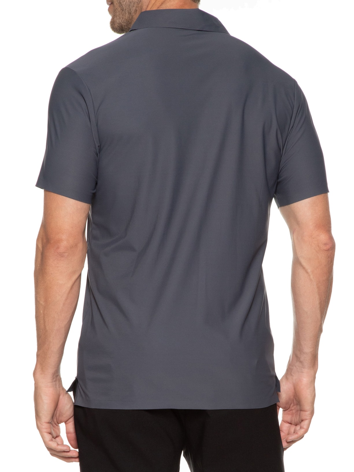 Polo Masculina Básica Color Cinza '2 Essential