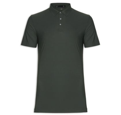Polo Masculina Básica Color - Verde