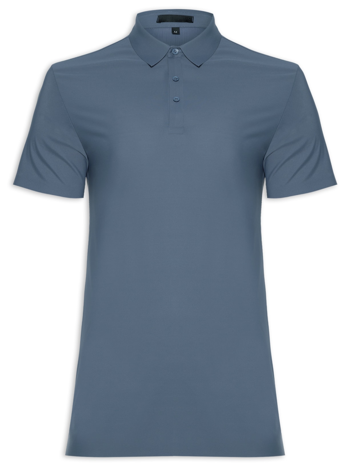 Polo Masculina Básica Comfy - Cinza