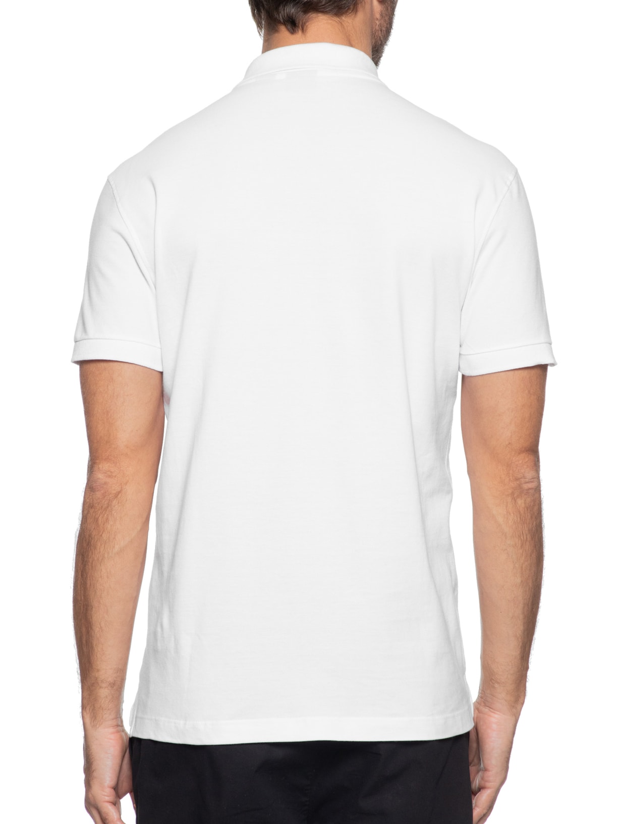 Polo Masculina Básica Piquet Branco Aramis