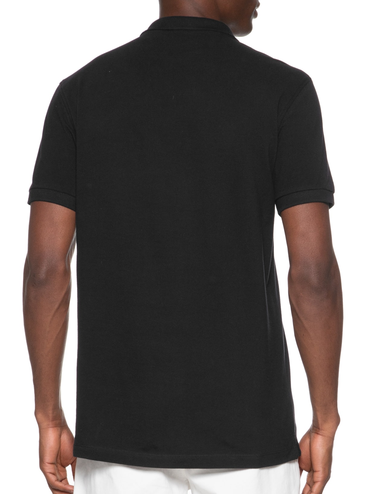 Polo Masculina Básica Piquet Preto Aramis