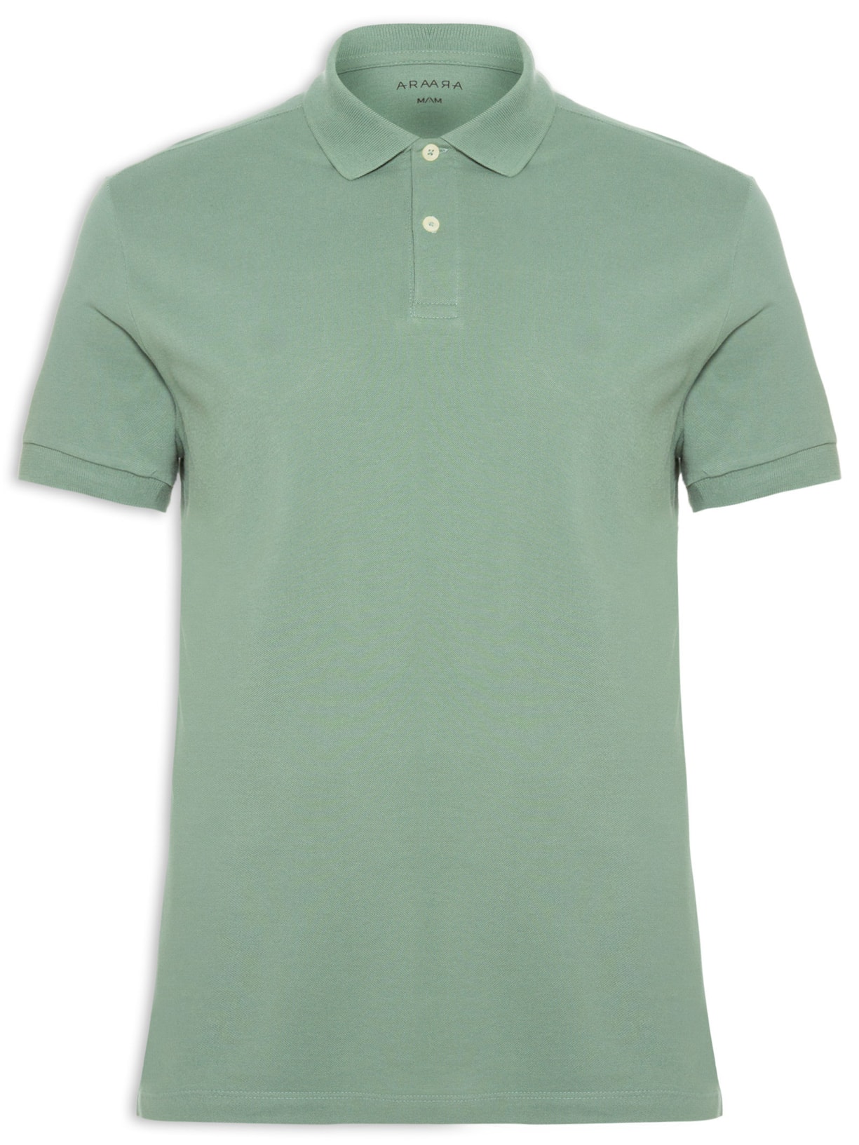 Polo Masculina Básica Piquet - Verde