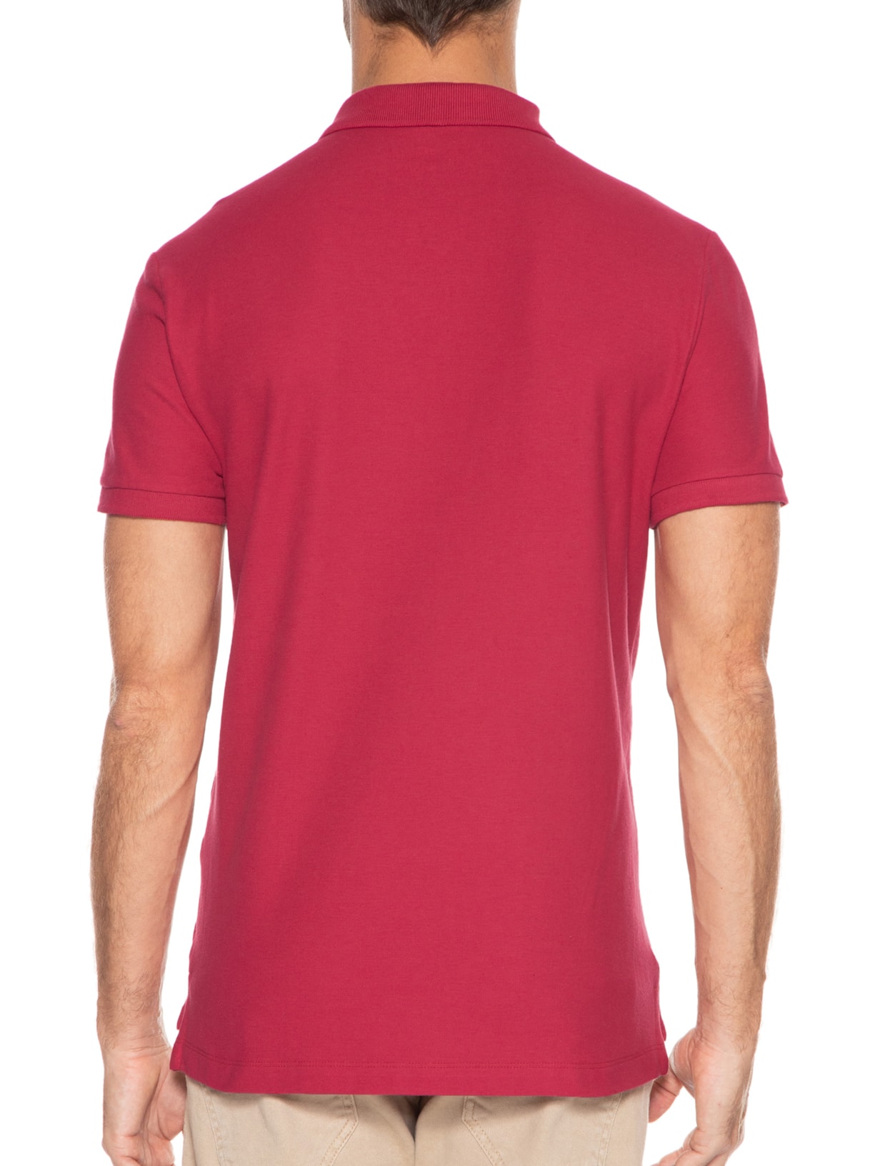 Polo Masculina Básica Vermelho Sergio K