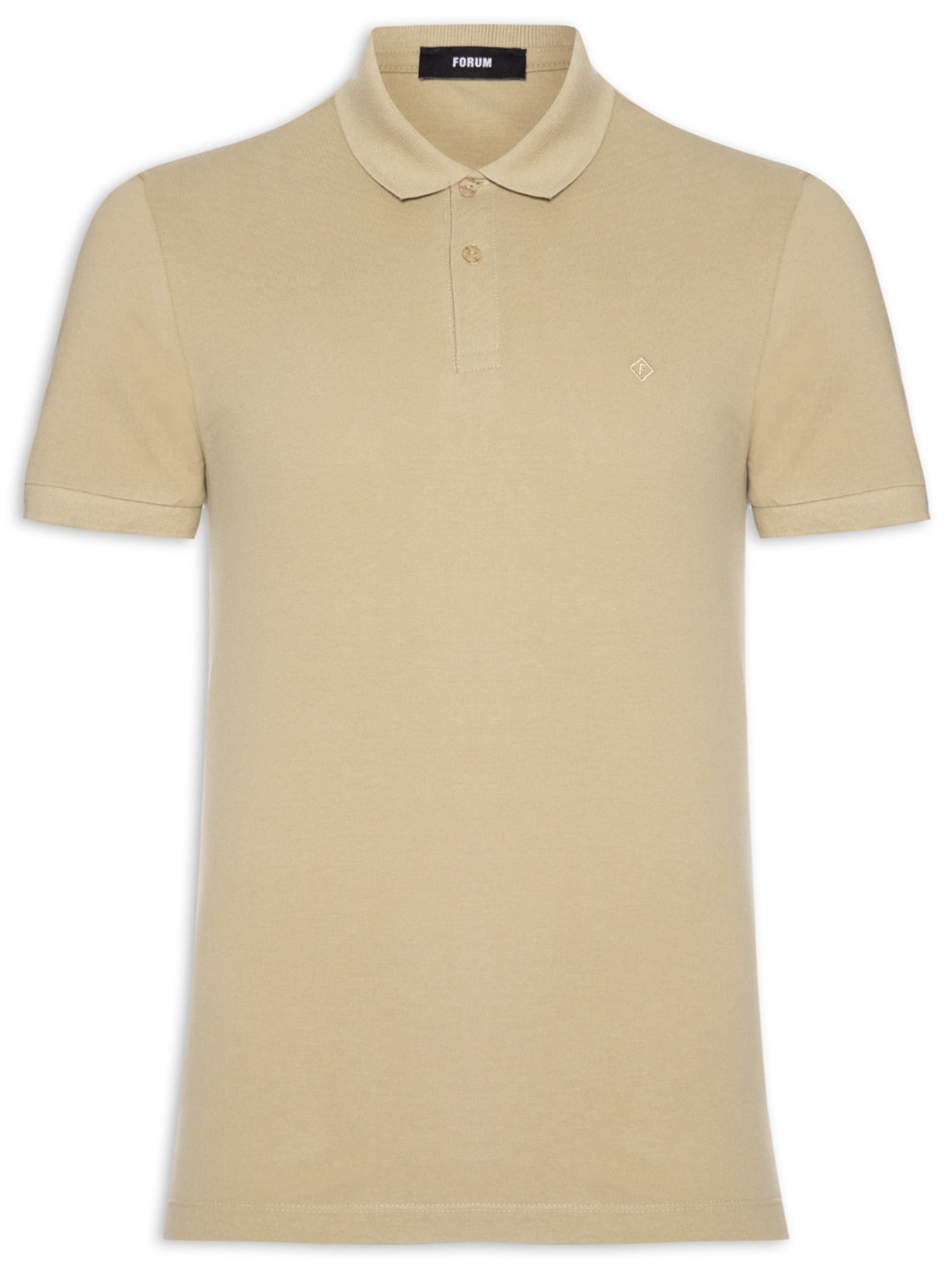 Polo Masculina - Bege