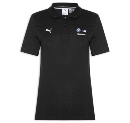 Pólo Masculina  BMW M Motorsport Essentials – Preto