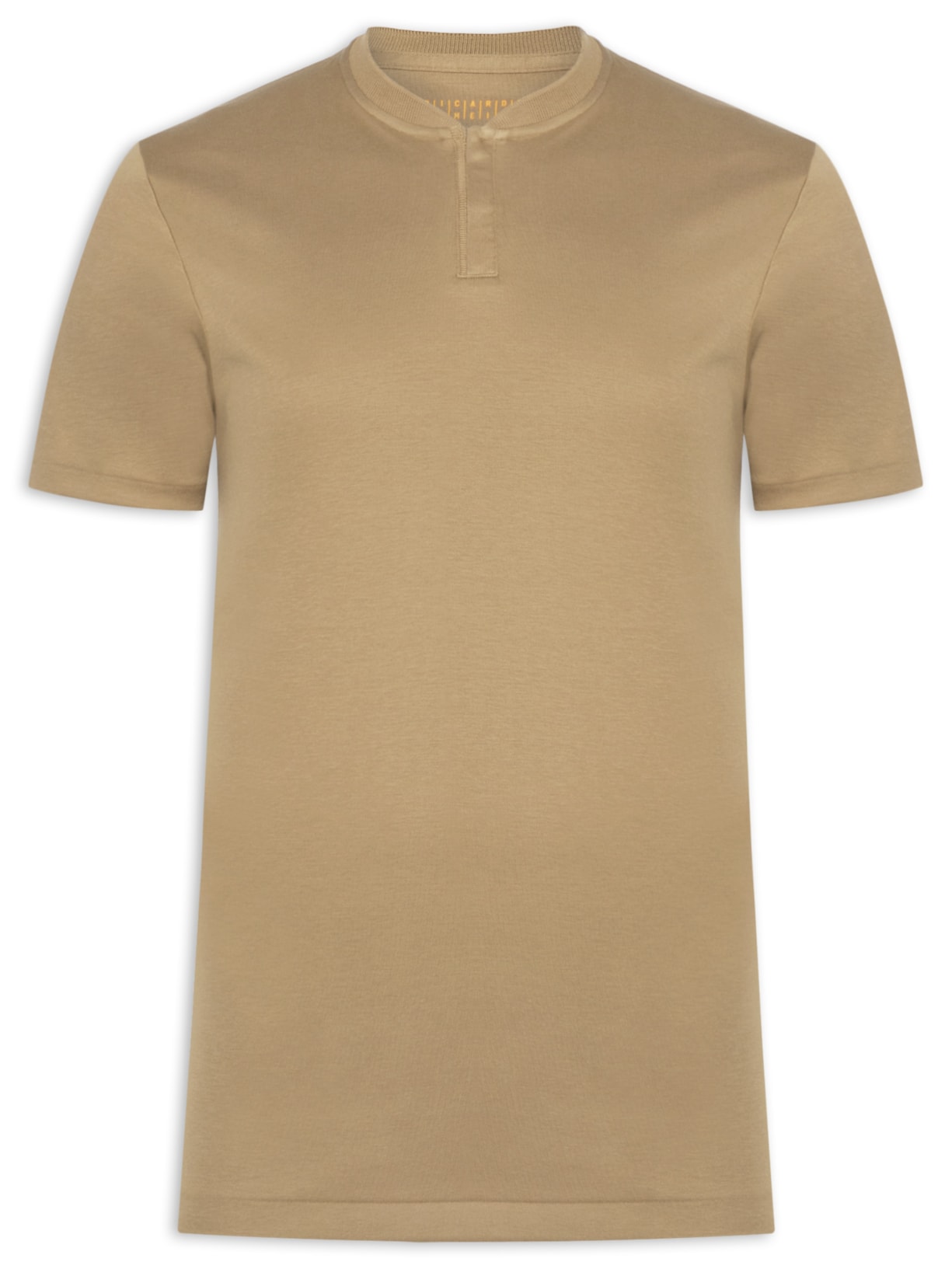 Polo Masculina Bomber Com Zíper Interlock - Bege
