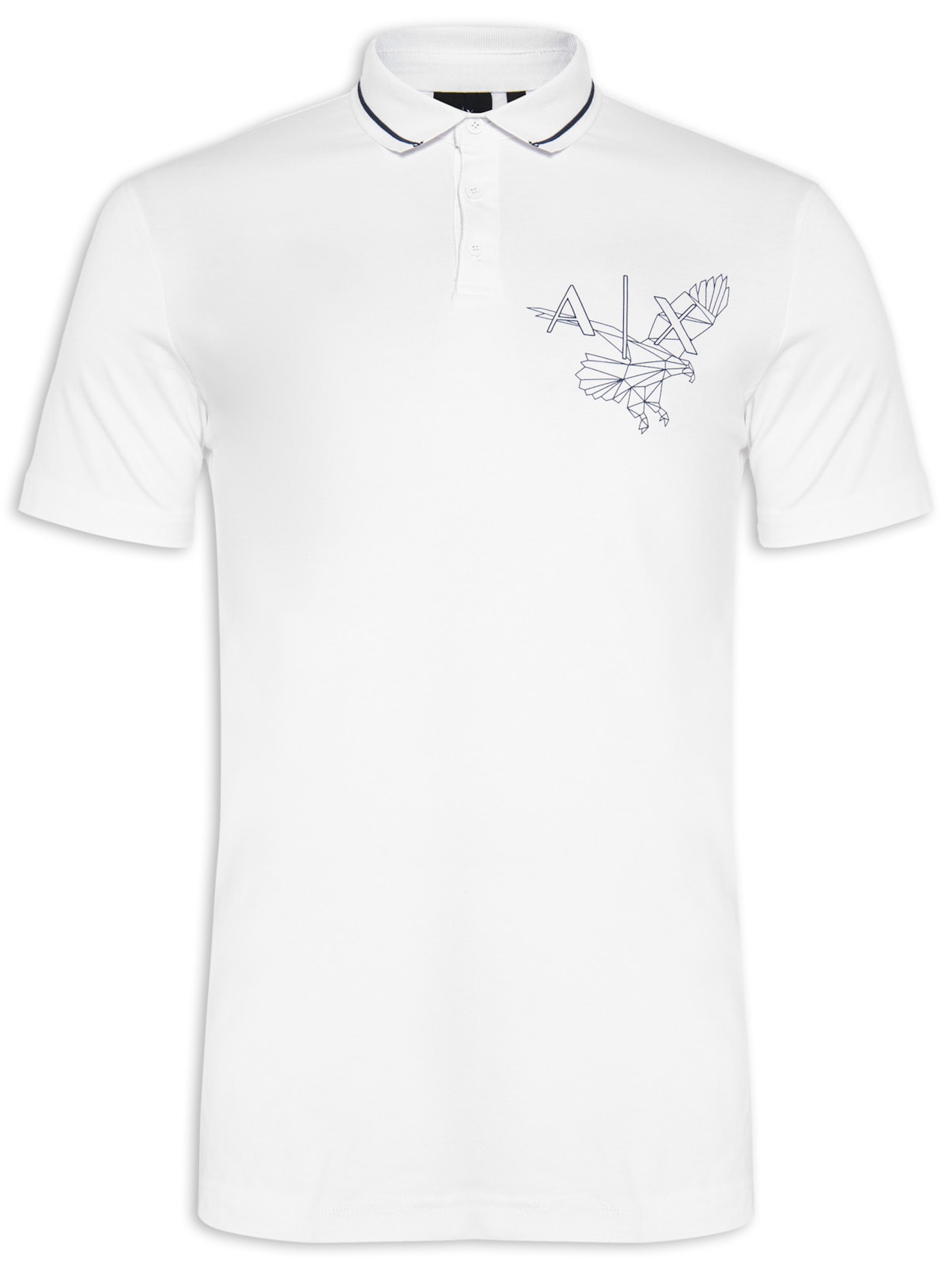 Polo Masculina - Branco