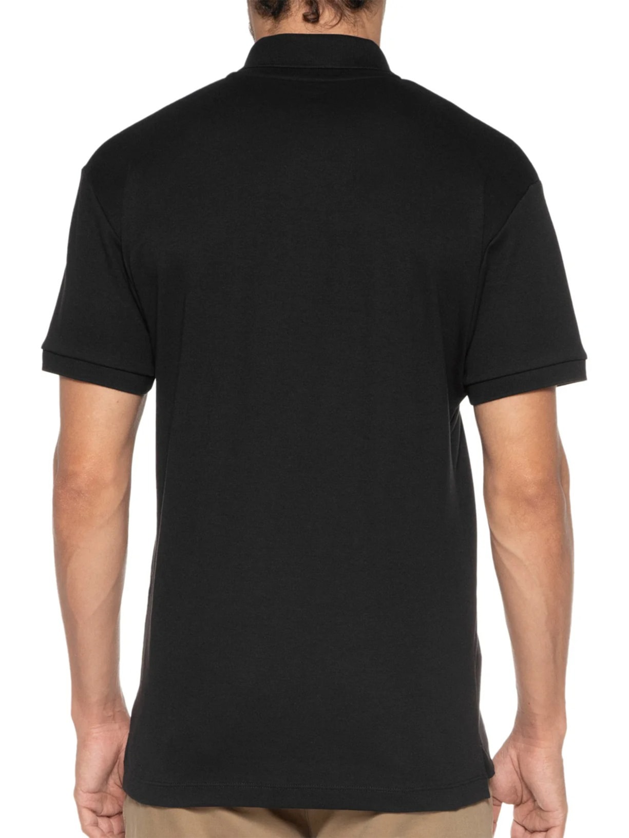 Polo Masculina Brasão Preto Osklen