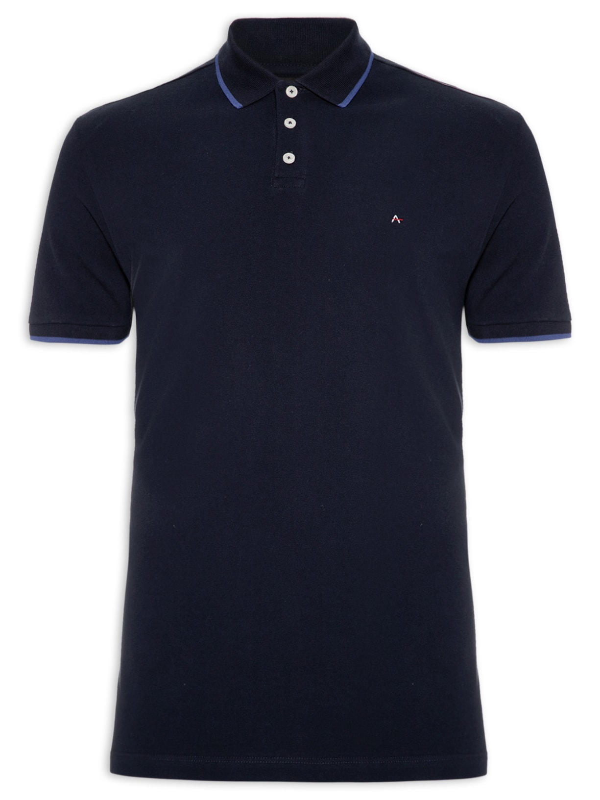 Polo Masculina Classic - Azul