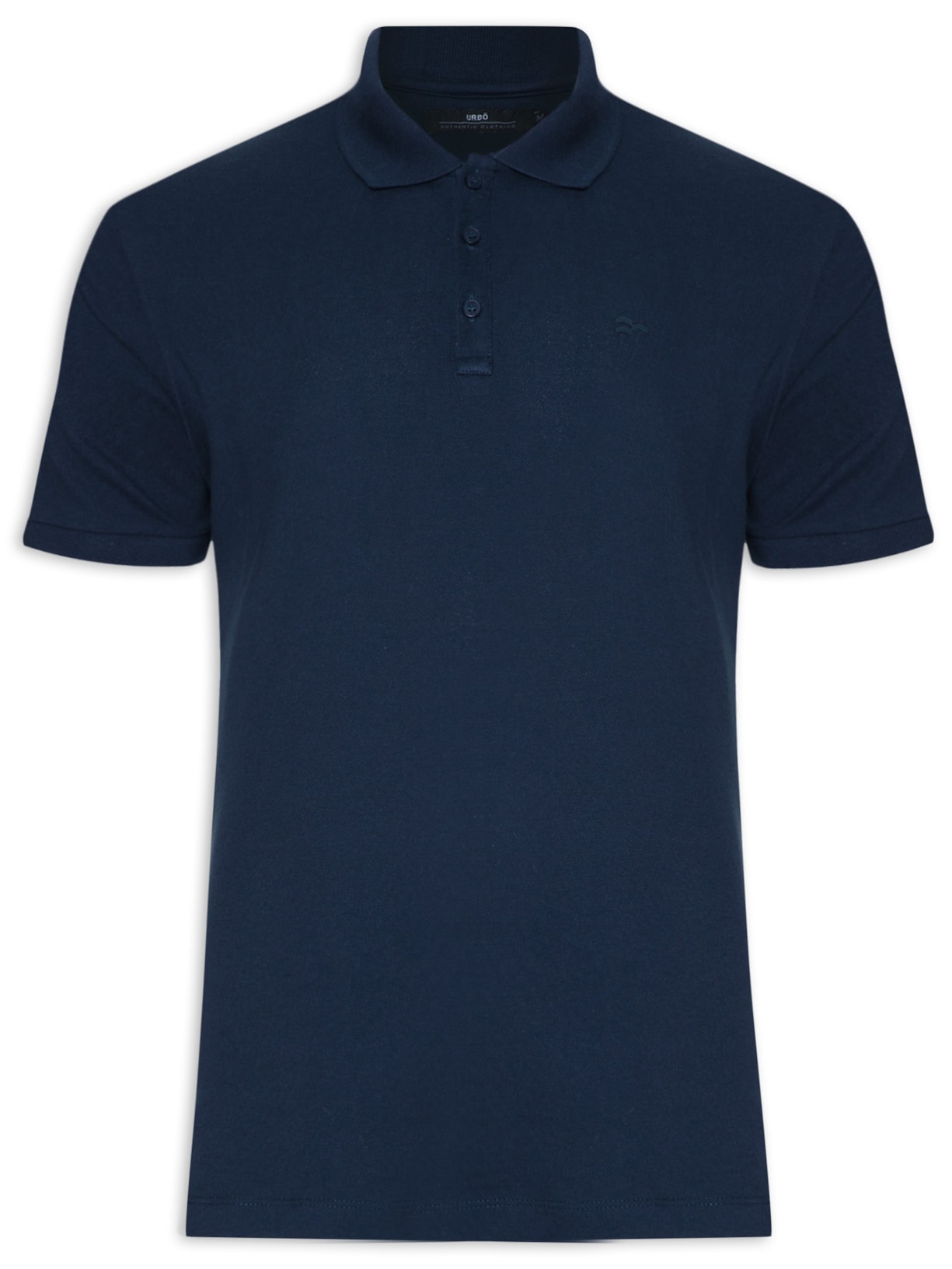 Polo Masculina Classic Cotton - Azul