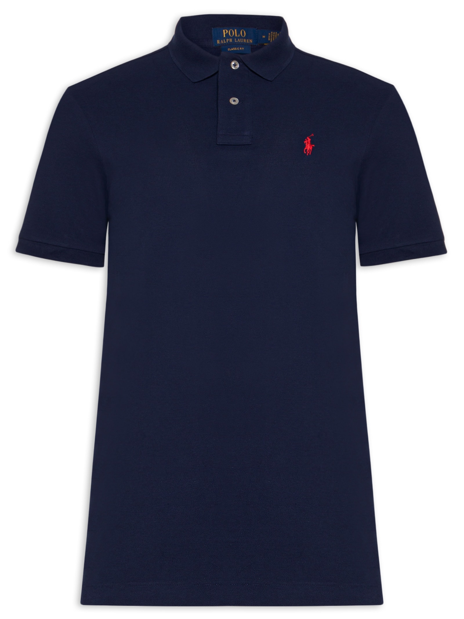 Polo Masculina Classic Fit Knit Mesh - Azul - Polo Ralph Lauren
