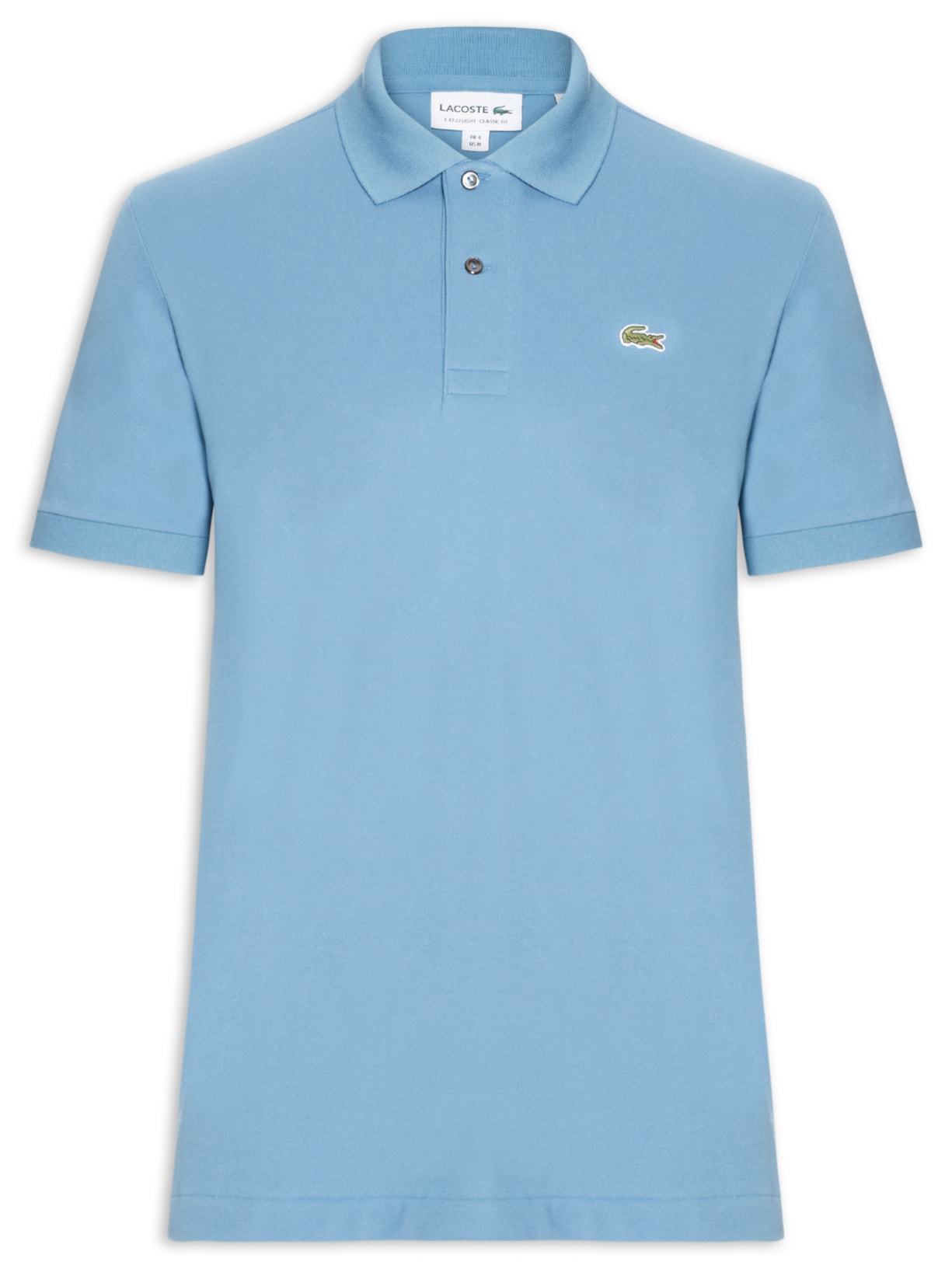 Polo Masculina Classic Fit L.12.12 Light Piquet - Azul