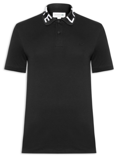 Polo Masculina Classic Fit Movement Petit Piquet - Preto