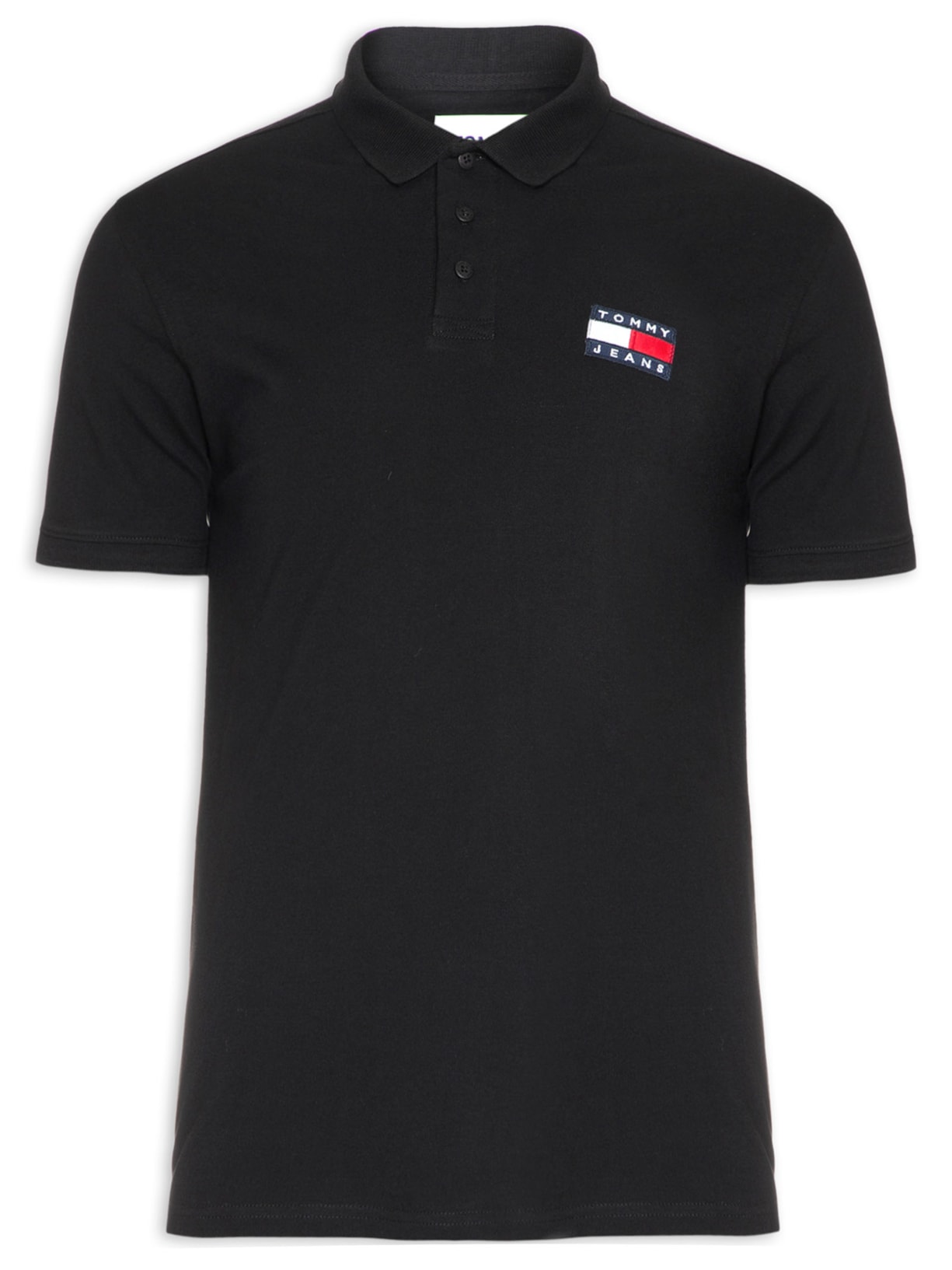 Polo Masculina Classic Xs Badge - Preto