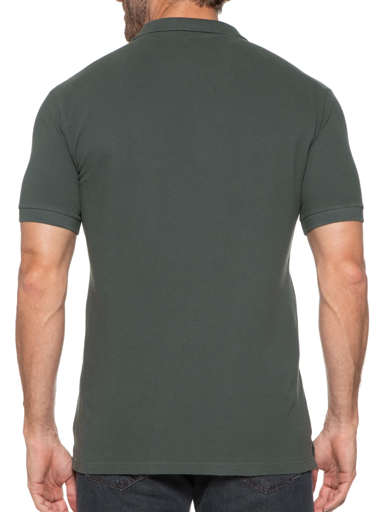 Polo Masculina Cool Cinza Pineapple