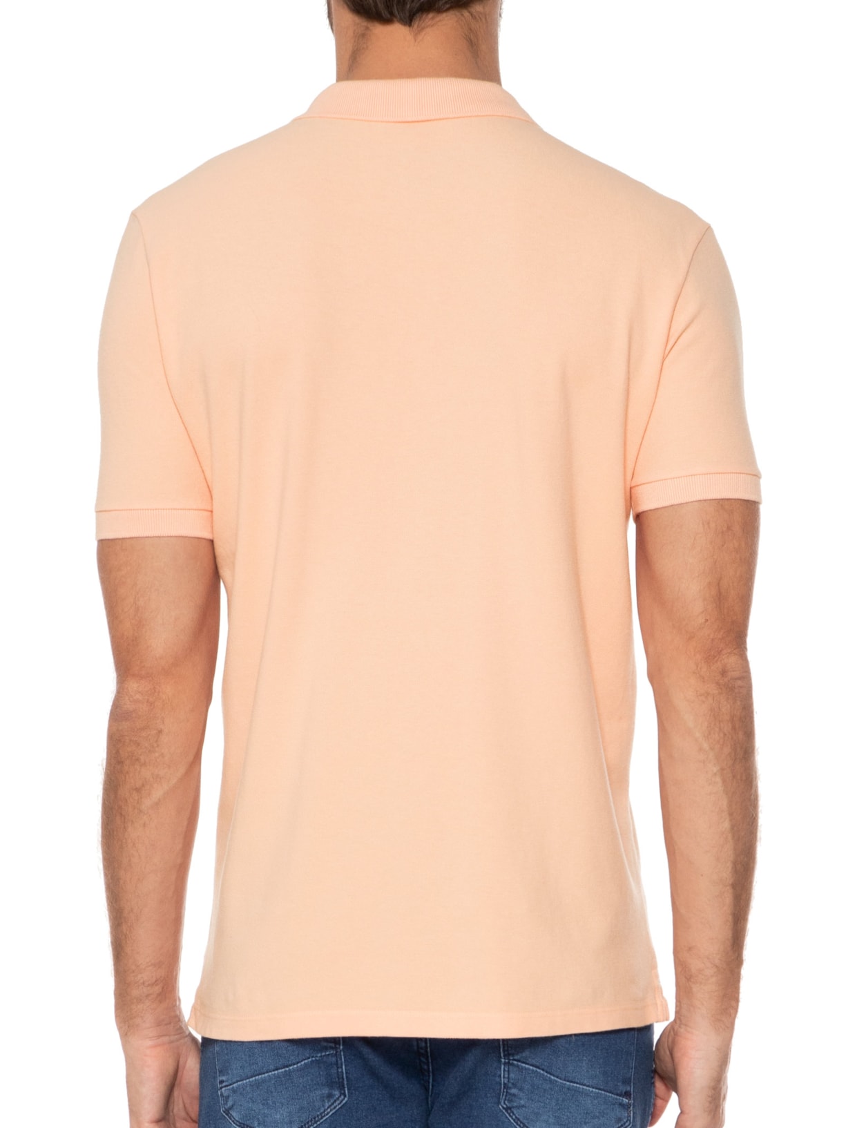 Polo Masculina Cool Laranja Pineapple