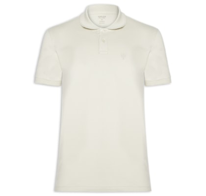 Pólo Masculina Coroa Comfort - Bege