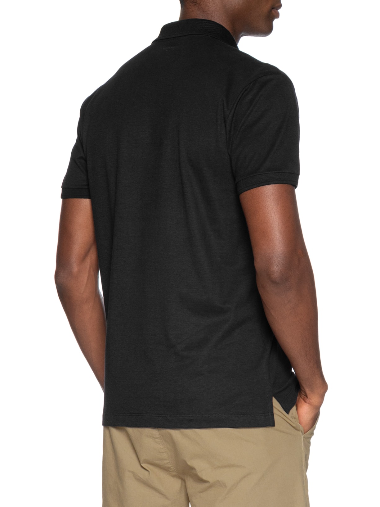 Pólo Masculina Coroa Comfort Preto Osklen