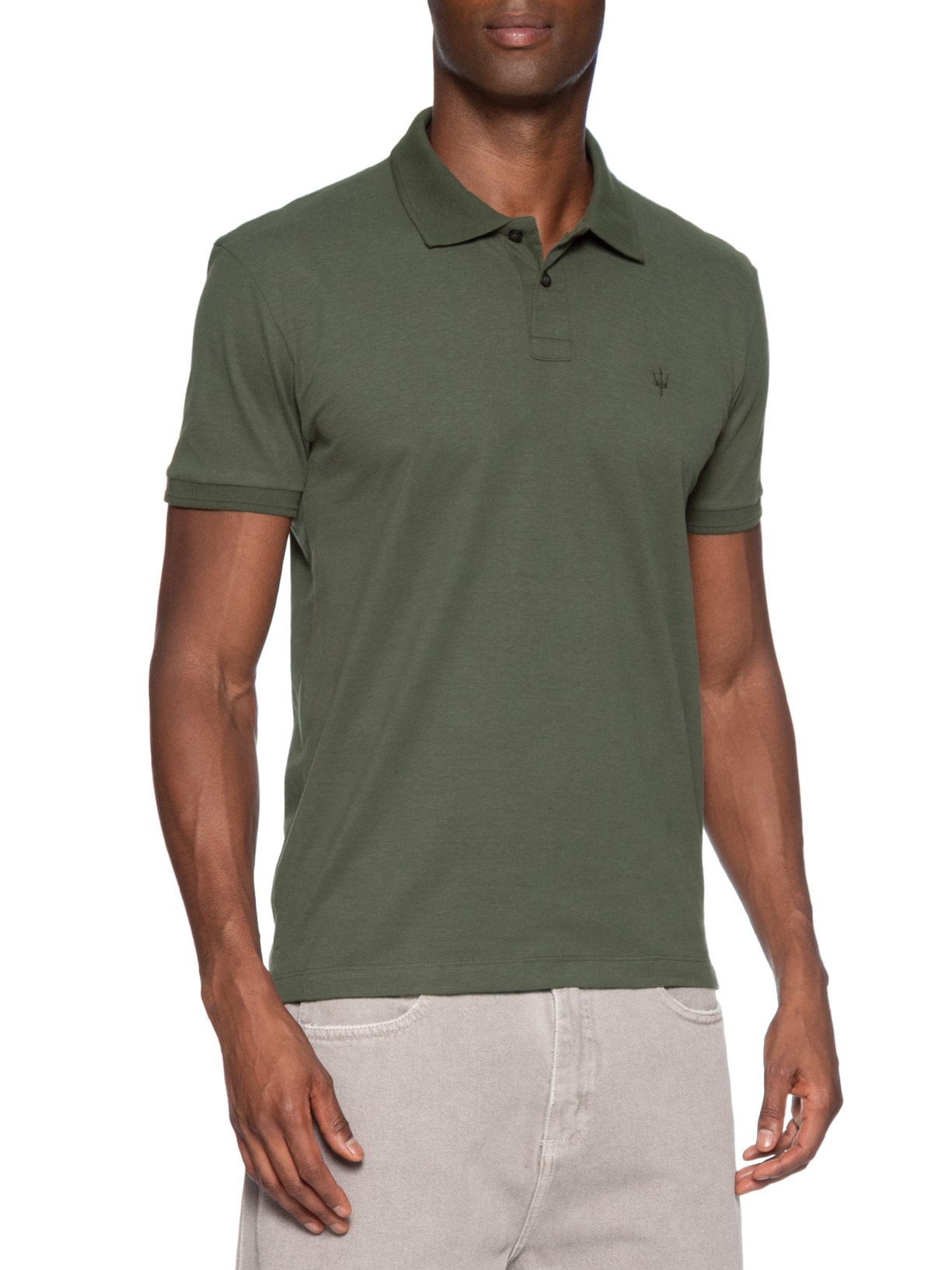 Pólo Masculina Coroa Comfort Verde Osklen