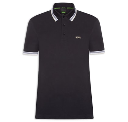Polo Masculina Cotton Piquet Paddy - Azul