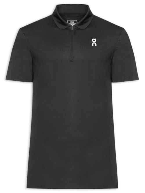 Polo Masculina Court Polo 1 - Preto