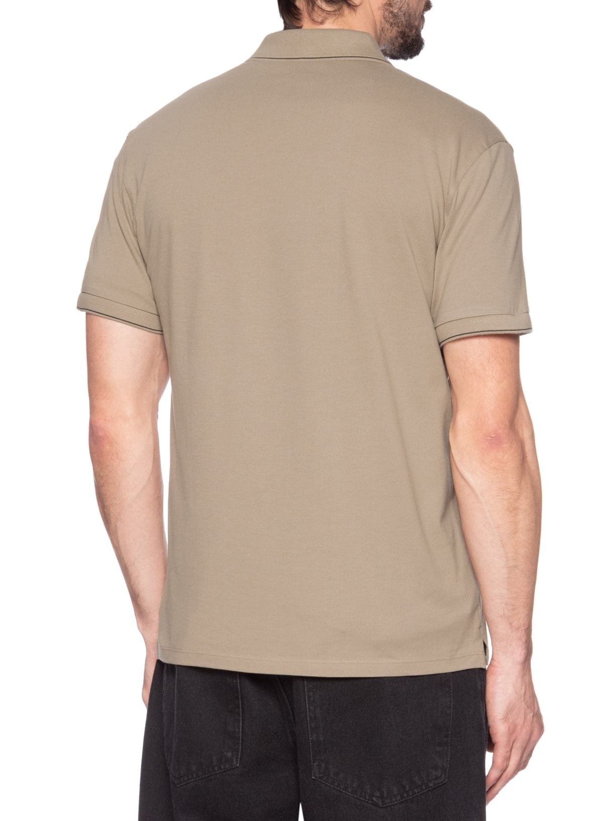 Polo Masculina Creta Bege John John