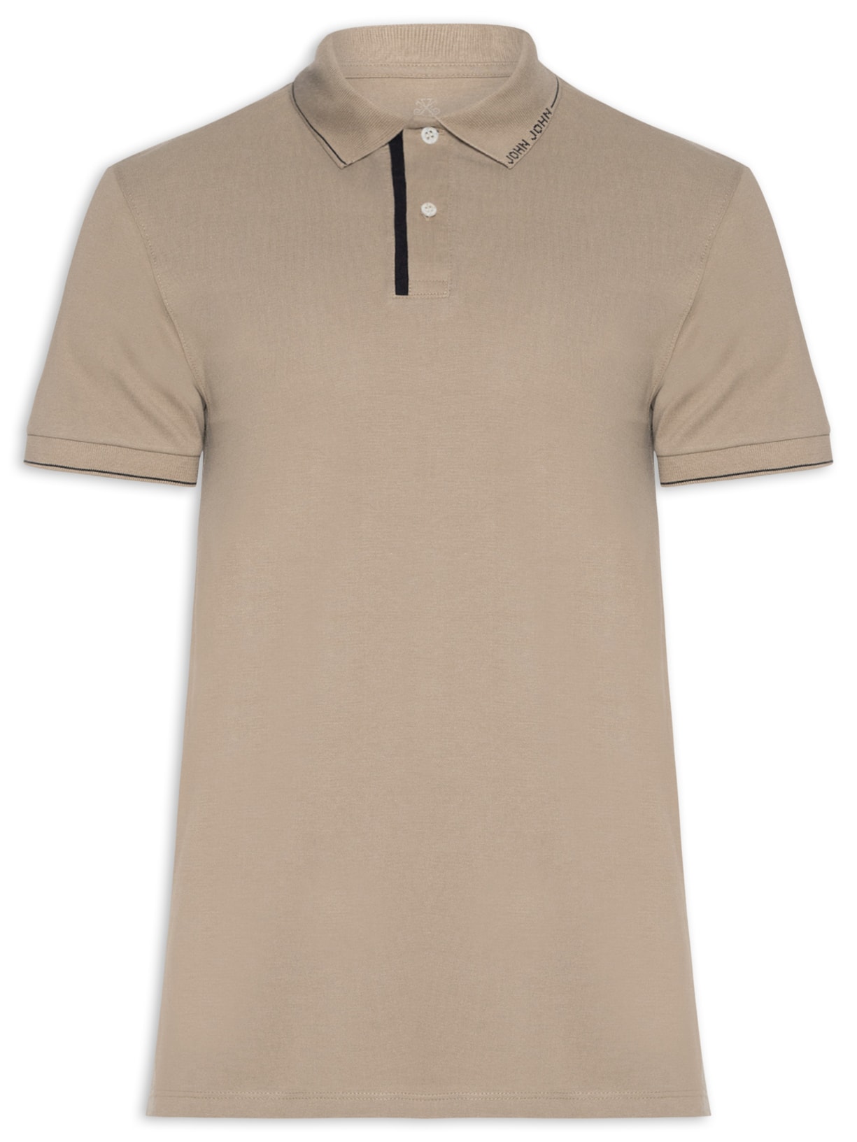 Polo Masculina Creta - Bege
