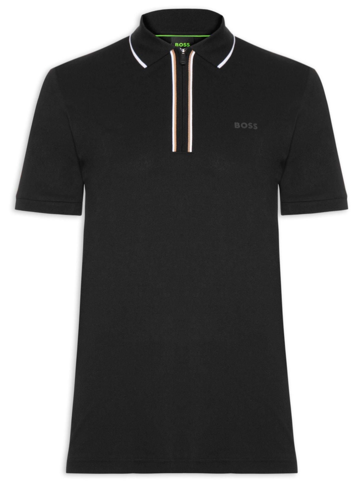 Polo Masculina Crew Neck TS-Logo - Preto