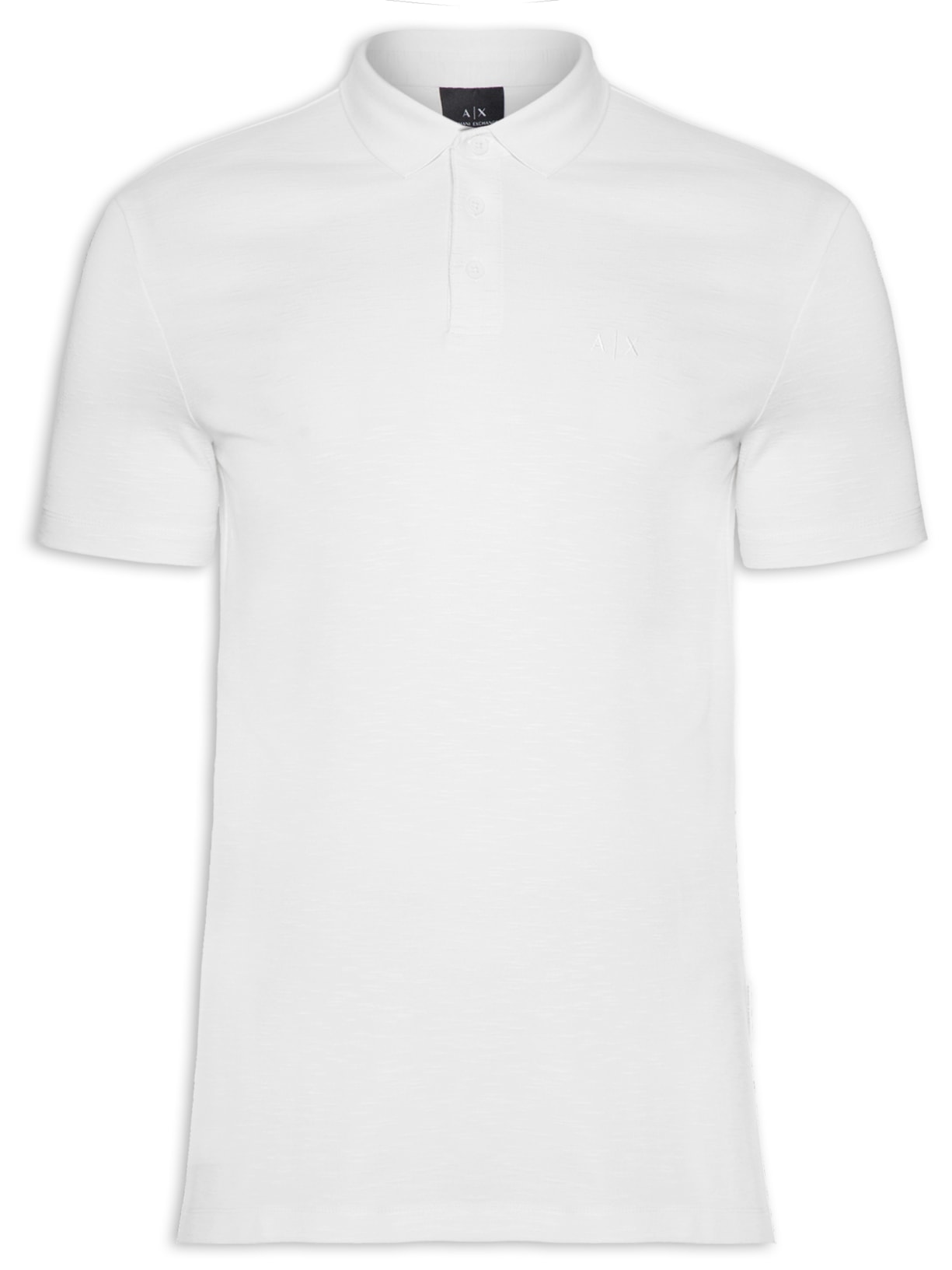 Polo Masculina De Malha - Branco