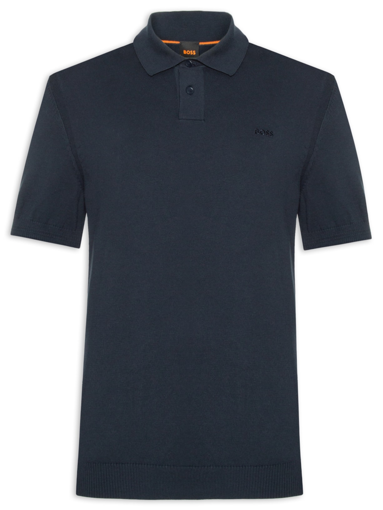 Polo Masculina de Tricô Leve Asac - Azul
