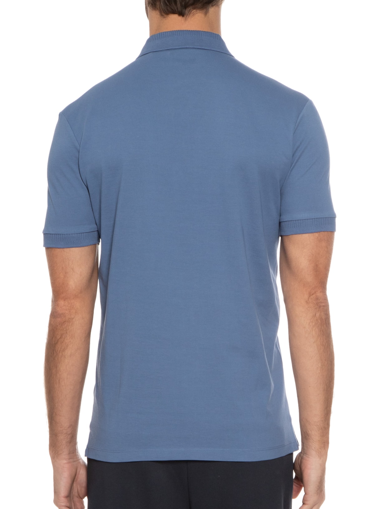 Polo Masculina Dereso Azul Hugo