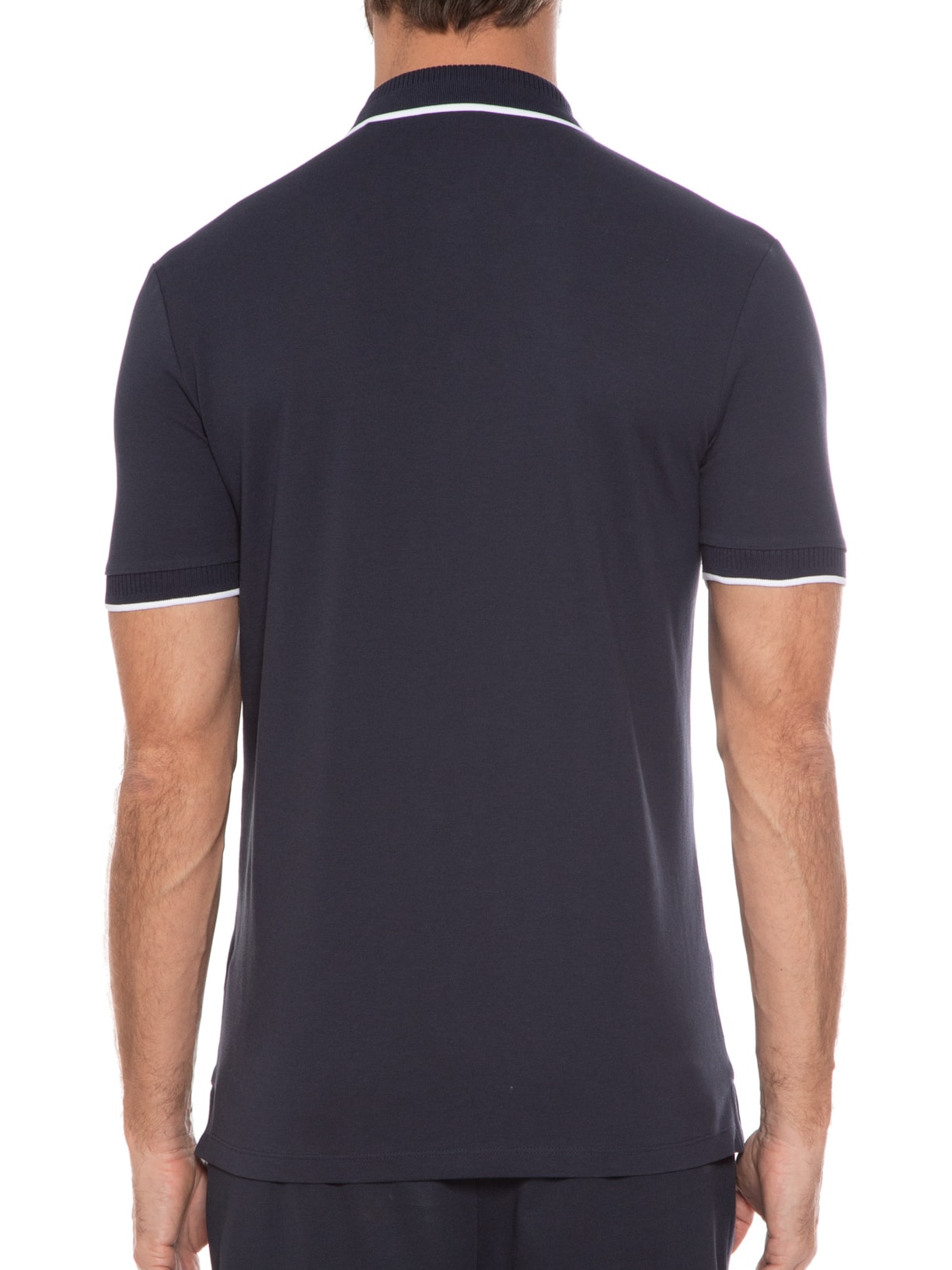 Polo Masculina Dereso Azul Hugo