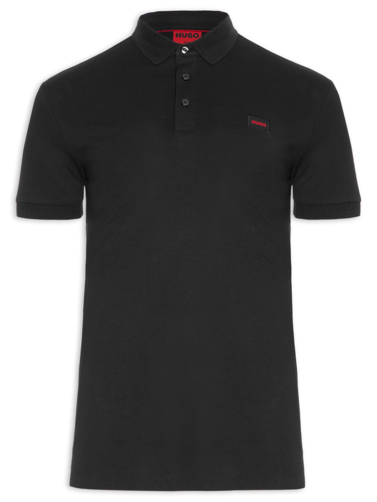 Polo Masculina Dereso Preto Hugo